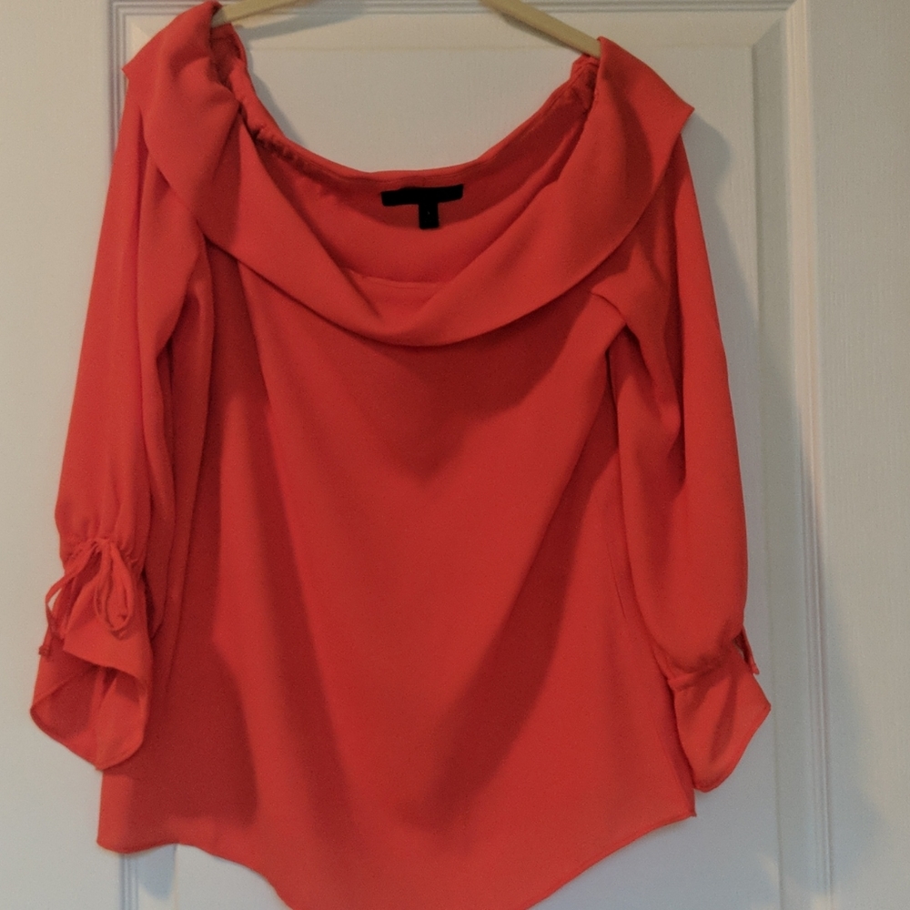 Banana Republic off of shoulder blouse